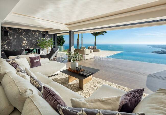 Freistehende Villa Mit Atemberaubendem Meerblick In Benalmádena 14
