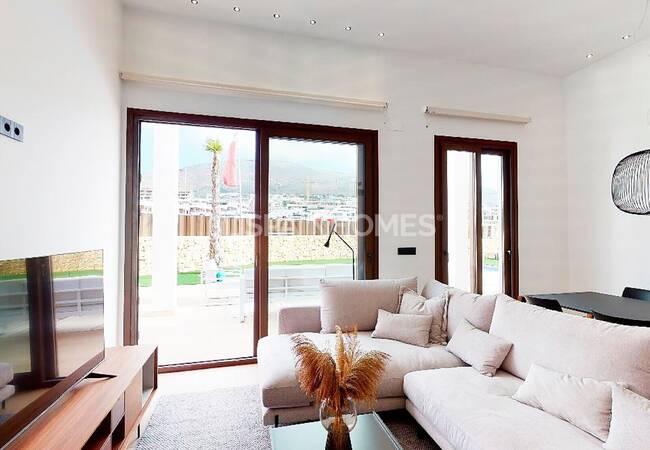 Finestrat Costa Blanca’da Deniz Manzaralı Modern Villalar 4