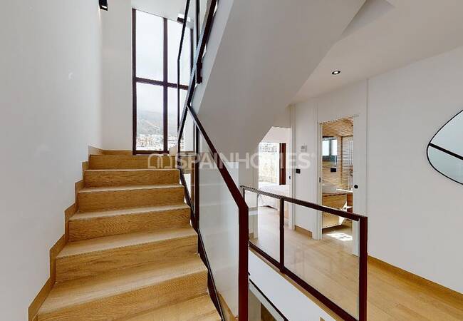 Finestrat Costa Blanca’da Deniz Manzaralı Modern Villalar 11