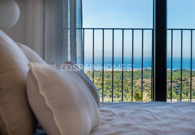 Polop Costa Blanca’da Doğa ve Deniz Manzaralı Villalar 14