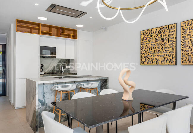 Современные Отдельные Виллы в Ориуэле с Бассейном и Солярием 22