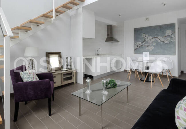 Modern Gestaltete Duplex-häuser In Gran Alacant 3