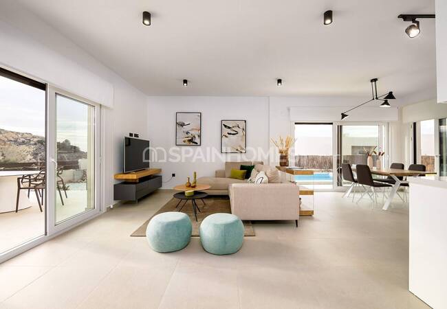 Maisons Modernes Avec Espaces Spacieux À Finestrat 4