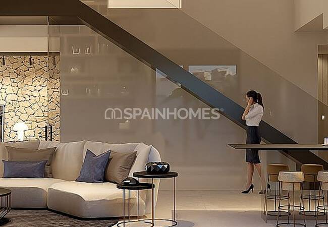 Algorfa İspanya'da Golf Sahasında Çağdaş Tasarımlı Villalar 17