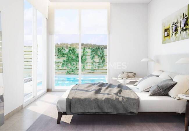 Villas Mitoyennes Avec Piscine Et Jardin À Alicante 11