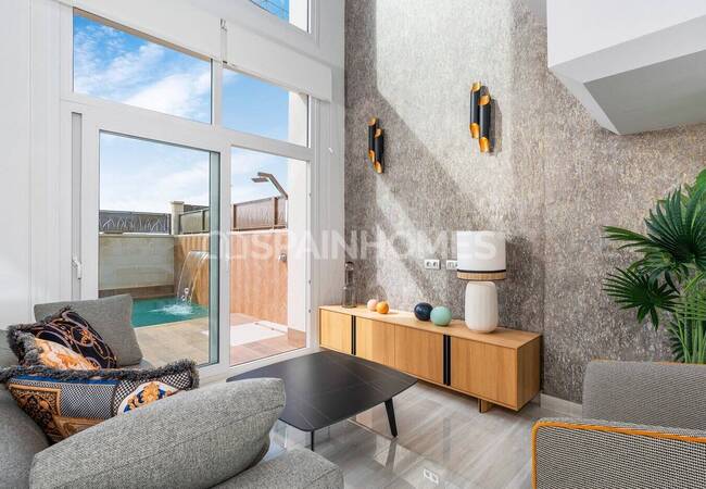 Nybyggda Hus Med Samtida Design I La Herrada 16