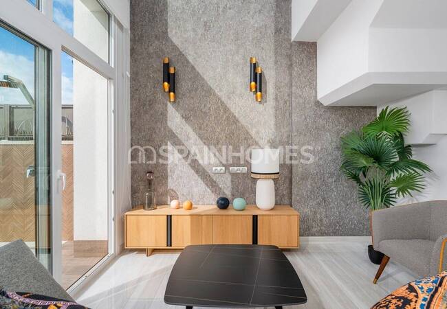 Nybyggda Hus Med Samtida Design I La Herrada 17