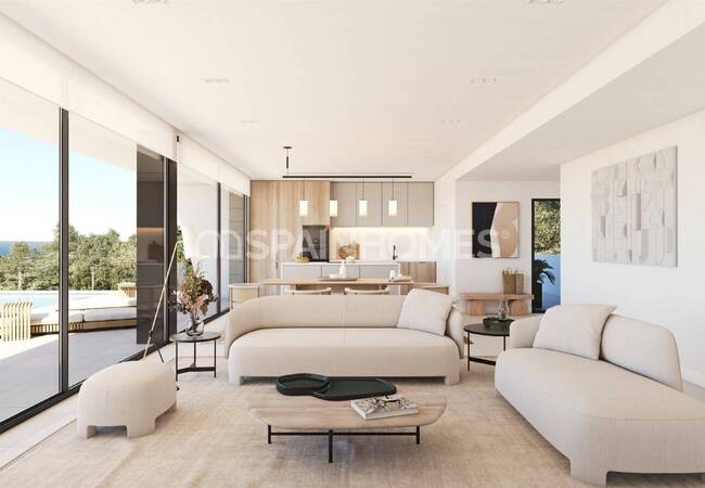 Villa Contemporánea Con Piscina Infinita En Alicante 10