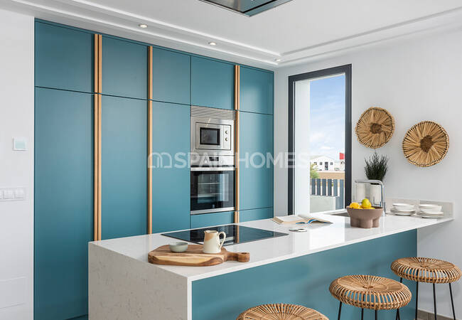 Orihuela Dolores'te Çağdaş Tasarımlı Havuzlu Villalar 25