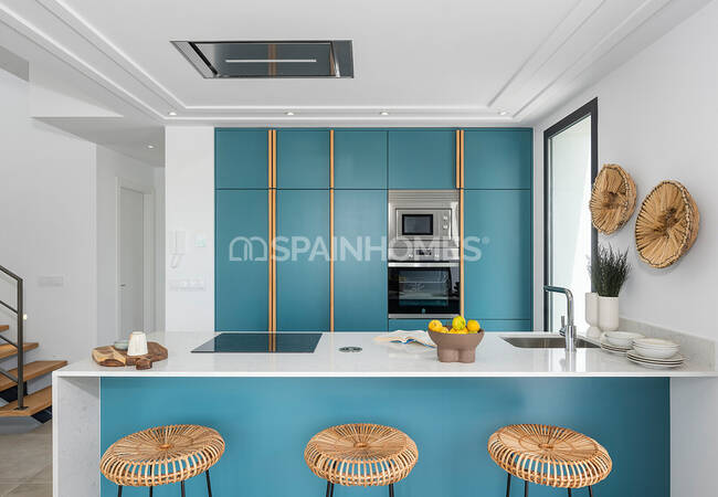 Orihuela Dolores'te Çağdaş Tasarımlı Havuzlu Villalar 26