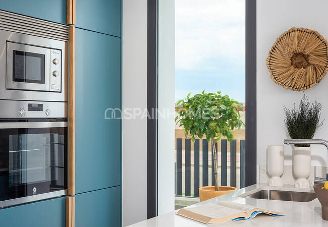 Orihuela Dolores'te Çağdaş Tasarımlı Havuzlu Villalar 27