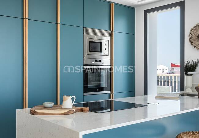 Orihuela Dolores'te Çağdaş Tasarımlı Havuzlu Villalar 29