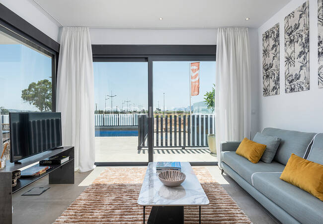 Orihuela Dolores'te Çağdaş Tasarımlı Havuzlu Villalar 34