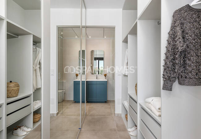 Orihuela Dolores'te Çağdaş Tasarımlı Havuzlu Villalar 44