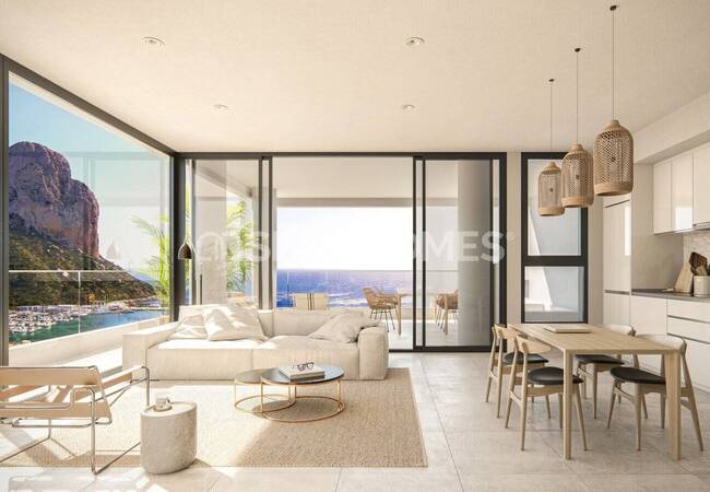 New Properties in Complex with Wide Communal Areas in Calpe
