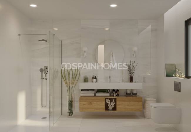 La Vila Joiosa'da Havuzlu Sitede Deniz Manzaralı Daireler 12