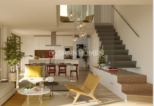 La Vila Joiosa'da Havuzlu Sitede Deniz Manzaralı Daireler 9