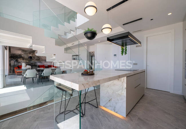 Дома с Современным Дизайном в Финестрате, Аликанте 8