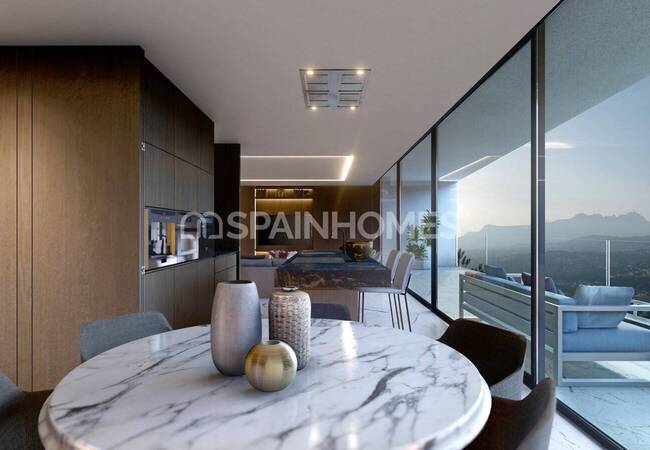 Moraira'da Muhteşem Konumda Deniz Manzaralı Lüks Villa 11