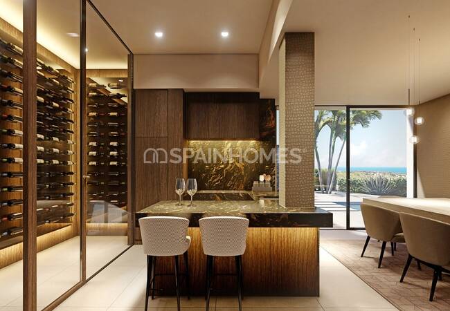 Calpe'de Ayrıcalıklı Konumda Modern Tasarımlı Lüks Villa 10