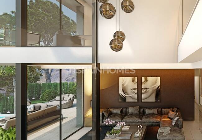 Calpe'de Ayrıcalıklı Konumda Modern Tasarımlı Lüks Villa 11