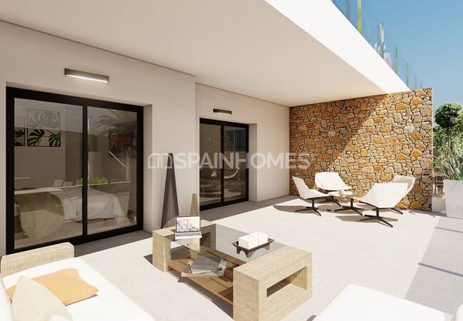 New Real Estate with Extensive Communal Areas in Villamartin 4