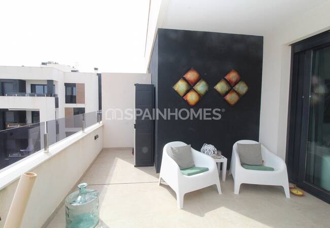 Costa Blanca Orihuela'da Taşınmaya Hazır Şık Daire 2