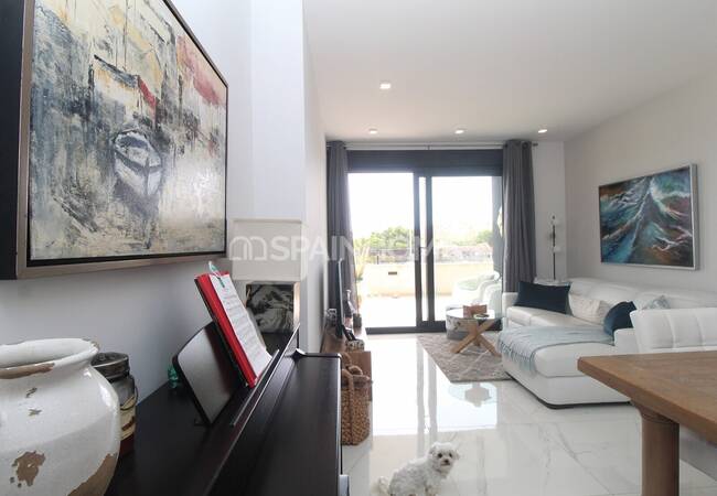 Costa Blanca Orihuela'da Taşınmaya Hazır Şık Daire 4