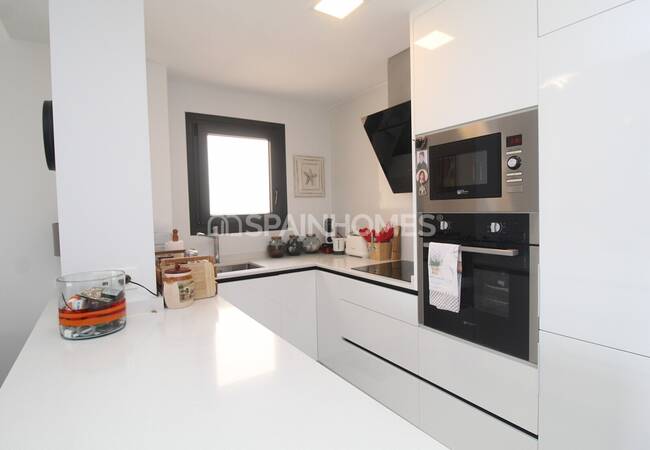 Costa Blanca Orihuela'da Taşınmaya Hazır Şık Daire 6