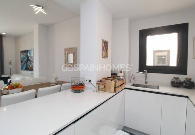 Costa Blanca Orihuela'da Taşınmaya Hazır Şık Daire 7