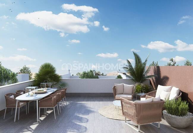 Chic Townhouses with Private Gardens in Pilar De La Horadada 9