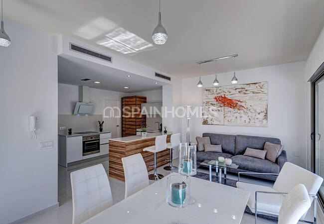 San Miguel De Salinas'ta Sakin Bölgede Şık ve Ferah Villalar 7