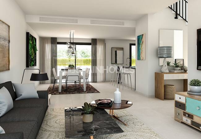 Denia Alicante'de Şehir Merkezine Yakın Müstakil Villalar 8