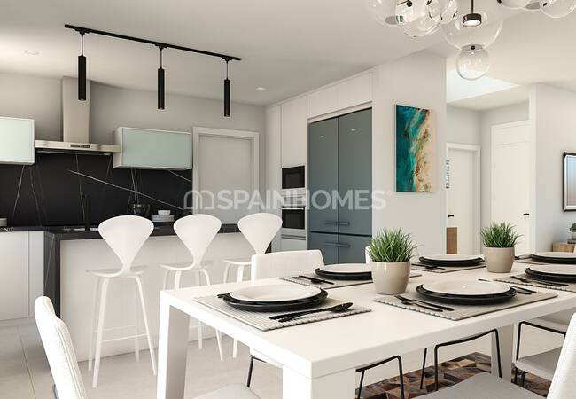 Denia Alicante'de Şehir Merkezine Yakın Müstakil Villalar 6