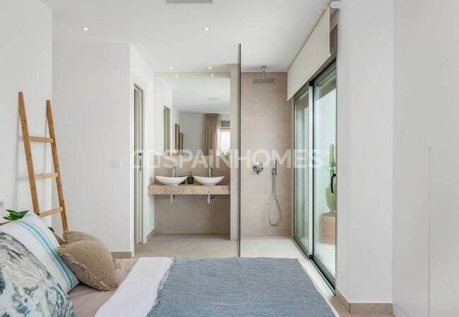 Виллы в Средиземноморском Стиле в Сан-Фульхенсио, Аликанте 47