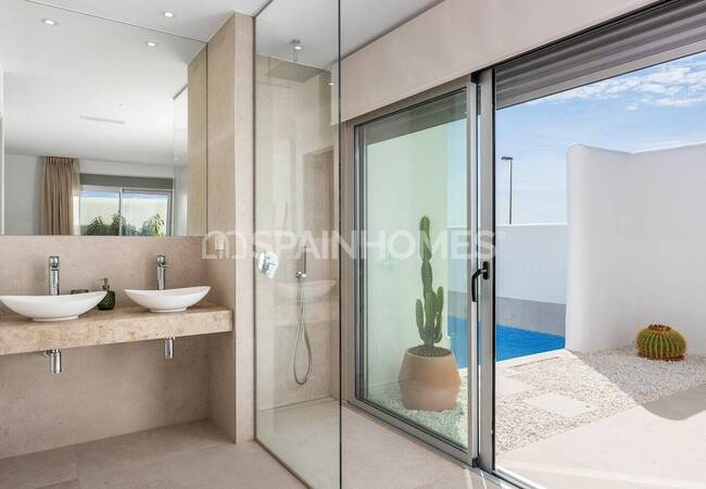 Виллы в Средиземноморском Стиле в Сан-Фульхенсио, Аликанте 34