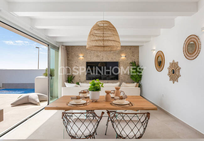 Виллы в Средиземноморском Стиле в Сан-Фульхенсио, Аликанте 18