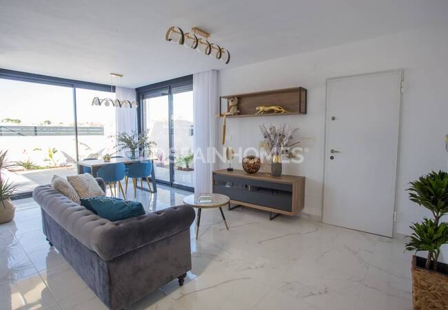 Villas Indépendantes Avec Solarium Sur Le Toit À Los Montesinos 25