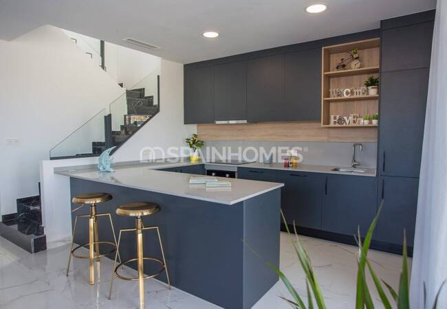 Villas Indépendantes Avec Solarium Sur Le Toit À Los Montesinos 26