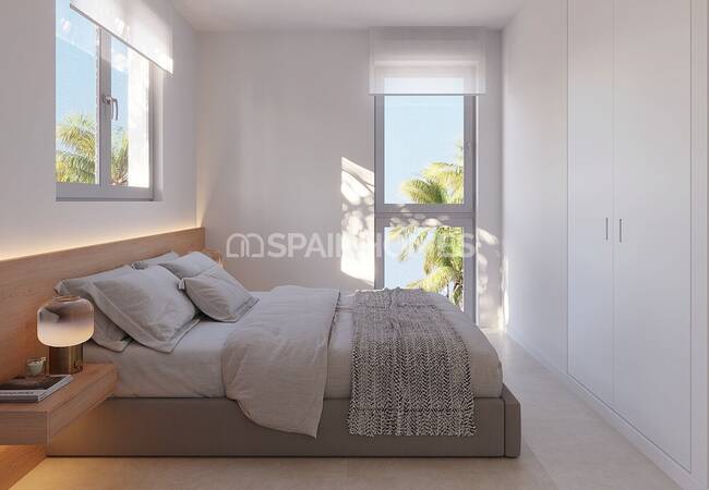 Costa Blanca Arenales Del Sol'de Deniz Manzaralı Şık Daireler 6