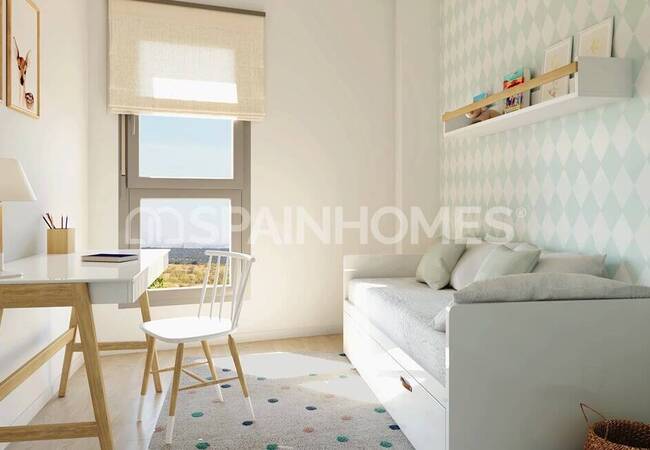 Alicante Şehir Merkezinde Deniz Manzaralı Şık Daireler 21