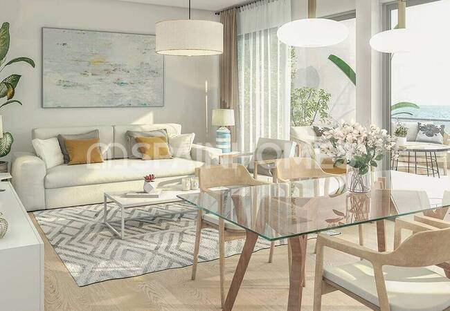 Alicante Şehir Merkezinde Deniz Manzaralı Şık Daireler 15