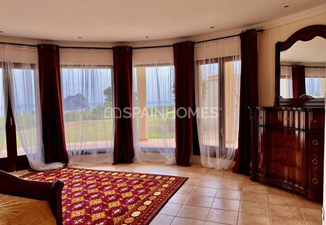 Maison Luxueuse Vue Panoramique Sur Mer Et Ville À Calpe 31