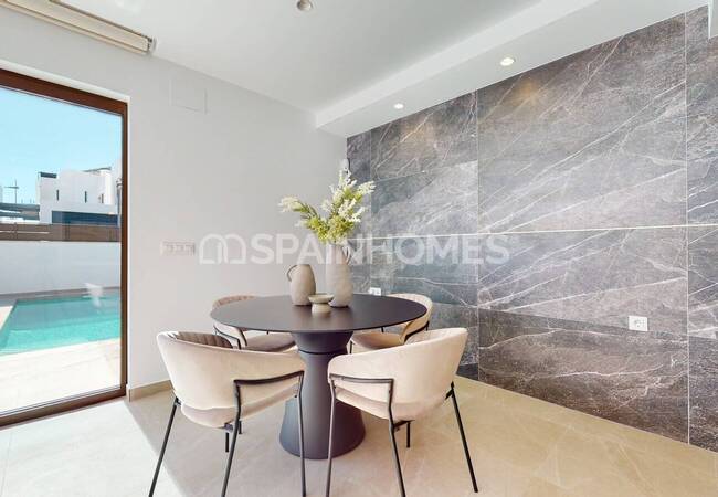 Algorfa'da Eşsiz Tasarımlı Özel Havuzlu Villalar 37