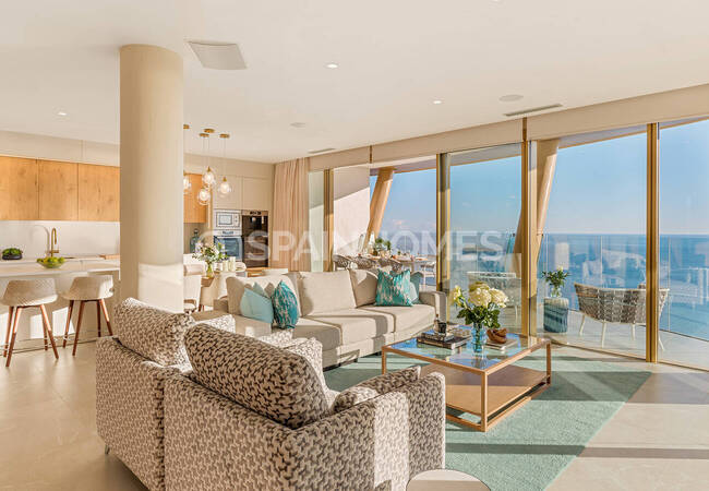 Видовые Квартиры Рядом с Пляжем в Бенидорме, Коста-Бланка 49