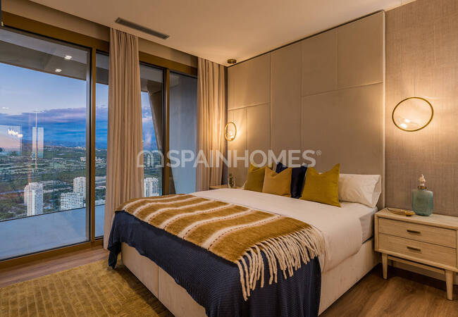 Benidorm Costa Blanca'da Plaja Yakın Deniz Manzaralı Daireler 36