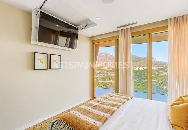 Benidorm Costa Blanca'da Plaja Yakın Deniz Manzaralı Daireler 47