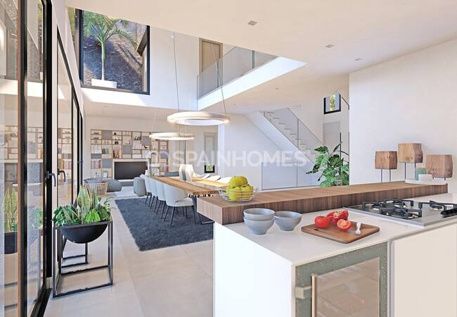 Alicante Calpe’de Şehir Merkezine Yakın Satılık Villa 5