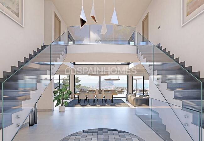 Alicante Calpe’de Şehir Merkezine Yakın Satılık Villa 4