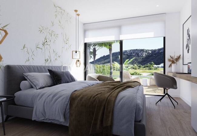 Виллы с Видом на Гольф-Поле в Монфорте-дель-Сид, Аликанте 12